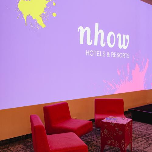 Audiovisuele integratie voor nhow hotel